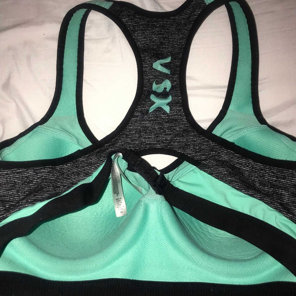 VSX Mint Green Racerback Sports Bra